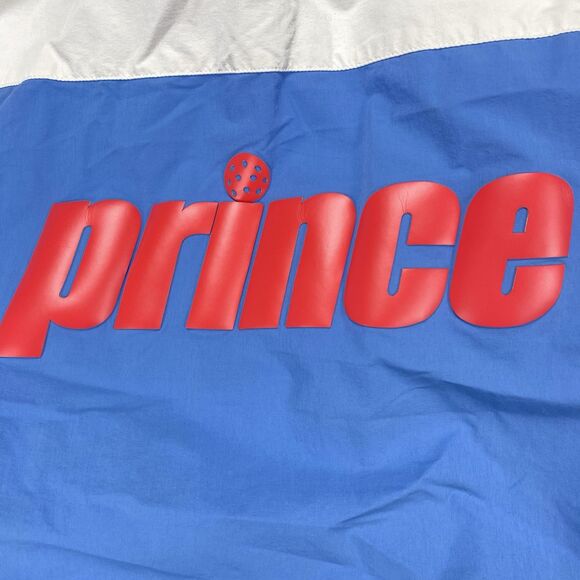 Prince Pickleball Women's Size XXL Woven Zip Front Hooded Jacket Blue - Picture 15 of 16